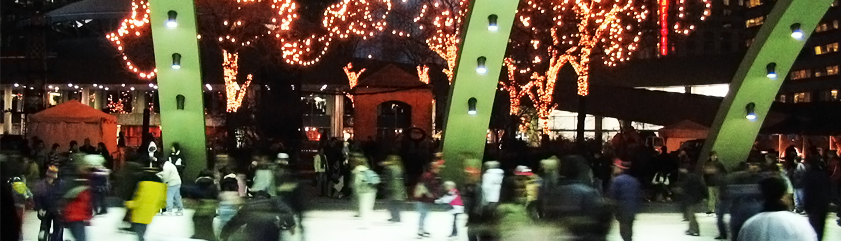 &nbsp;Nathan Phillips Square Skating