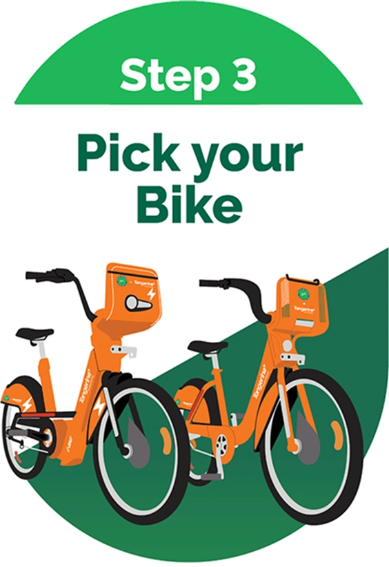 Step 3 - Pick your Bike